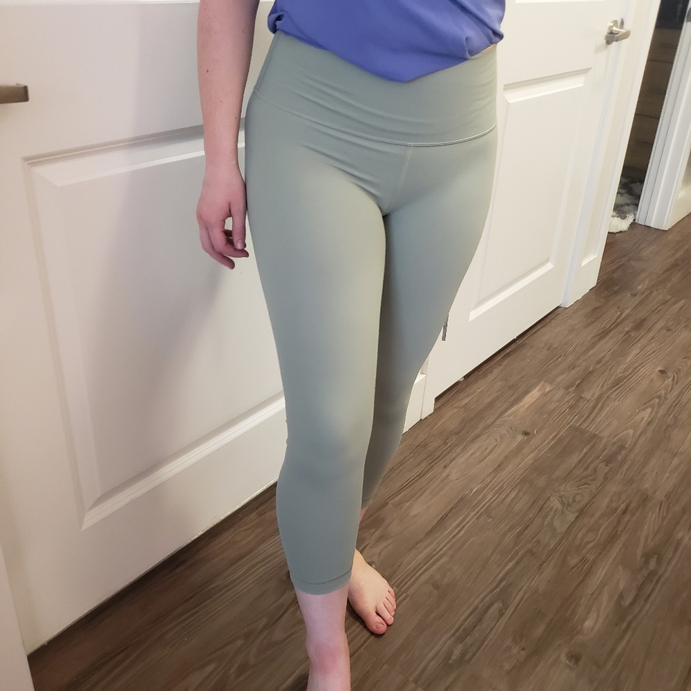 Lululemon align crop green
